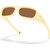 Oakley Permian Yellow Milkshake Prizm Bronze Angle