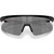 Oakley RSLV Lite Matte Black Prizm Black Front Folded