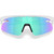 Oakley RSLV Lite Matte White Prizm Sapphire Front Folded