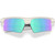 Oakley Bisphaera Speed Matte Mist Prizm Sapphire Front Folded
