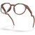 Oakley Glasses HSTN OX8139 Transparent Mahogany Angle