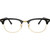 Ray-Ban Glasses Clubmaster RX5154 Black Gold Front