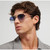 Carrera 379/S Gold Striped Red Blue Gradient Lifestyle