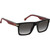Carrera 378/S Black Red Grey Gradient Angle