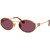 Miu Miu MU52YS Gold Dark Violet Angle
