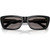 Miu Miu MUB12S Black Dark Grey Front Folded