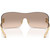 Miu Miu MUB53S Gold Light Brown Bronze Mirror Inner Frame