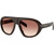 Prada PRC05S Cigar Bordeaux Brown Gradient Angle