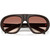 Prada PRC05S Cigar Bordeaux Brown Gradient Front Folded