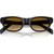 Prada PRC08S Black Light Brown Yellow Gradient Front Folded