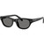 Prada PRC08S Black Dark Grey Polarised Angle
