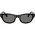 Prada PRC08S Black Dark Grey Polarised Front