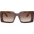 Prada PRD01S Caramel Tortoise Brown Gradient Front