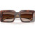 Prada PRD01S Caramel Tortoise Brown Gradient Front Folded