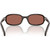 Prada PRD06S Cigar Brown Glass Inner Frame