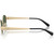 Coach HC7192D Shiny Light Gold Dark Green Temple