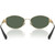 Coach HC7192D Shiny Light Gold Dark Green Inner Frame