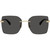 Coach HC7193D Shiny Light Gold Dark Grey Front