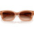 Coach HC8451U Transparent Brown Brown Gradient Front Folded