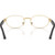 Persol Glasses PO1026V Gold Clear Inner Frame