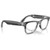 Ray-Ban Smart Glasses Meta Wayfarer Gen 2 RW4012 Transparent Grey Sapphire Transitions Angle