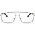 Dolce & Gabbana Glasses DG1364 Gunmetal Clear Front