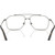 Dolce & Gabbana Glasses DG1364 Gunmetal Clear Inner Frame