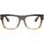 Dolce & Gabbana Glasses DG3407 Striped Grey Gradient Clear Front