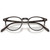 Oliver Peoples Glasses Riley-R OV5004 Kuri Brown Clear Front Folded