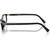 Miu Miu Glasses MU01ZVF Black Clear Temple