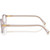 Miu Miu Glasses MU09XV Transparent Mauve Clear Temple