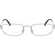 Miu Miu Glasses MU52ZV Silver Clear Front