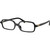 Miu Miu Glasses MU01YV Black Clear Angle