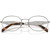 Prada Glasses PRD53VD Silver Clear Front Folded