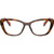 Prada Glasses PR19WV Juniper Havana Clear Front