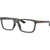 Prada Linea Rossa Glasses PS02SV Metal Grey Clear Angle