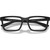 Prada Linea Rossa PS02SV Matte Black Clear Front Folded