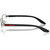 Prada Linea Rossa Glasses PS51SV Gunmetal Clear Temple