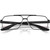 Prada Linea Rossa Glasses PS51TV Matte Black Clear Front Folded