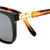 Oroton Odessa Black Amber Tort Smoke Polarised Temple