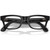 Ray-Ban Smart Glasses Meta Blayzer Optics (Gen 2) RW7001 Transparent Black Clear Front Folded