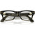 Ray-Ban Smart Glasses Meta Blayzer Optics (Gen 2) RW7001 Transparent Dark Olive Clear Front Folded