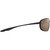 Maui Jim Ho'okipa R Lite Matte Black HCL Bronze Polarised Temple