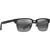 Maui Jim Kawika XL Shiny Black Neutral Grey Polarised Angle