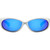 Ritual Vision Demon Speed Matte Chrome Blue Mirror Polarised Front