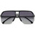 Carrera 1066/S Black Grey Gradient Polarised Front Folded