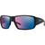 Smith Guide's Choice XL Matte Black Chromapop Rose Blue Mirror Polarchromic Glass Angle