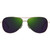 Revo Relay Petite II Gold Evergreen Polarised Front