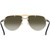 Carrera 1087/S Matte Black and Gold Green Gradient Gold Mirror Inner Frame