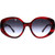 Reality Eyewear Luxe Second to Midnight Merlot Smoke Gradient Front